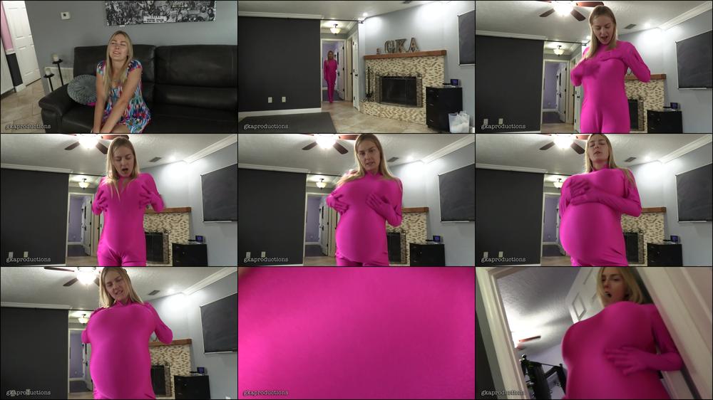 Vika Inflates Her Body Just For You