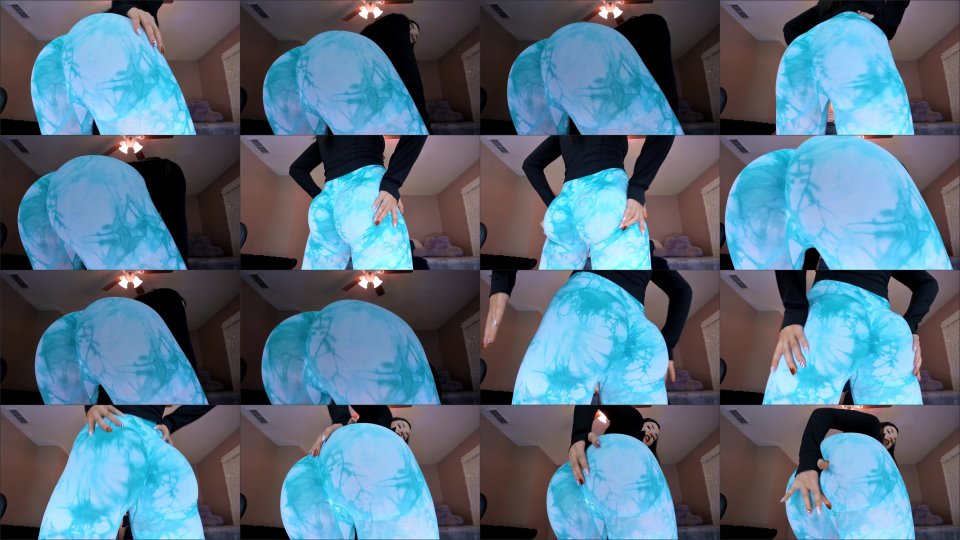 Goddess Aria Zahara Mindfucked By Jiggling Ass In Yoga Pants