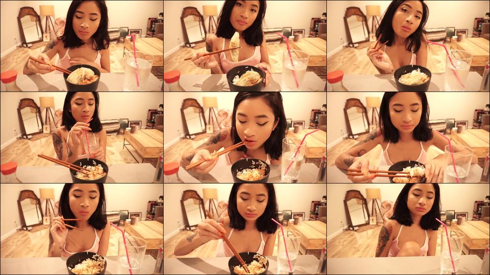 Dumplings & Rice: Eating/Burping Fetish
