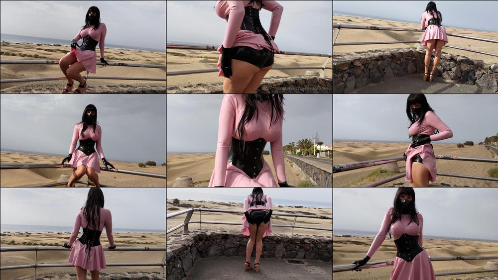 jessicaskyheel 1072034458 watch me in my latexdress and tight corset in my holidays 1. its so hot and i am near a desert 1. length 4m 40s model jessica skyheel video id gc0007 1