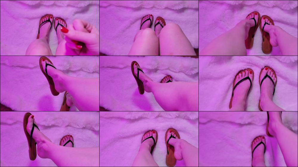 Flip Flop POV Toes JOI - September 17, 2021