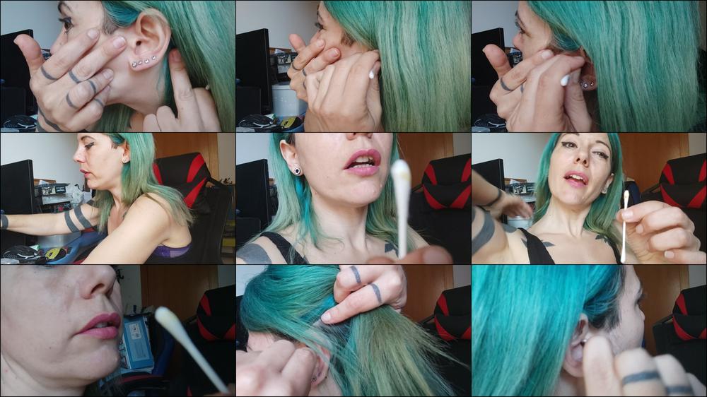 Ear wax digging deep