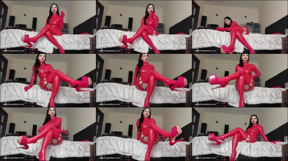 Red Latex Gooning - part 7 - April 28, 2023
