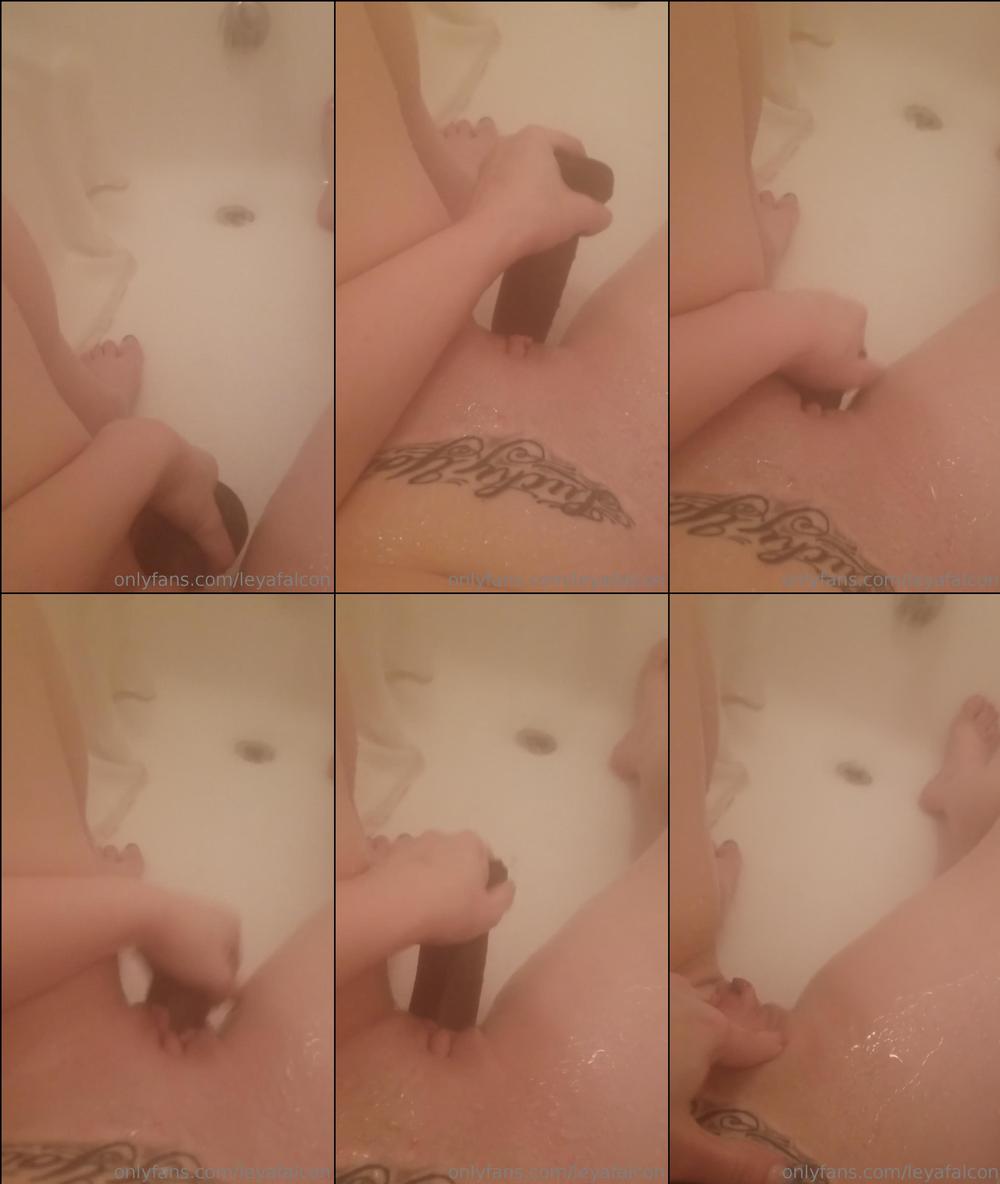 leyafalcon 01 06 2019 35102885 Playin with my pussy in the shower with a BBC dildo and vibrator
