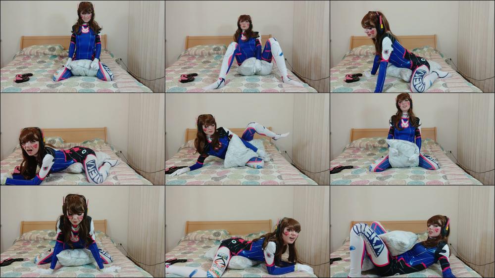 D.VA Cosplay - Fucking my pillow - Jul 10, 2020