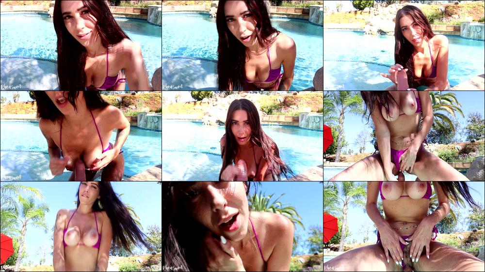 Mommy and Son by the Pool - Sep 6, 2022