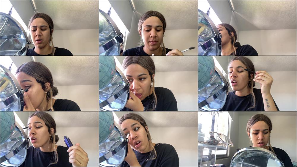 sexy hiccups while apply make up - December 26, 2022
