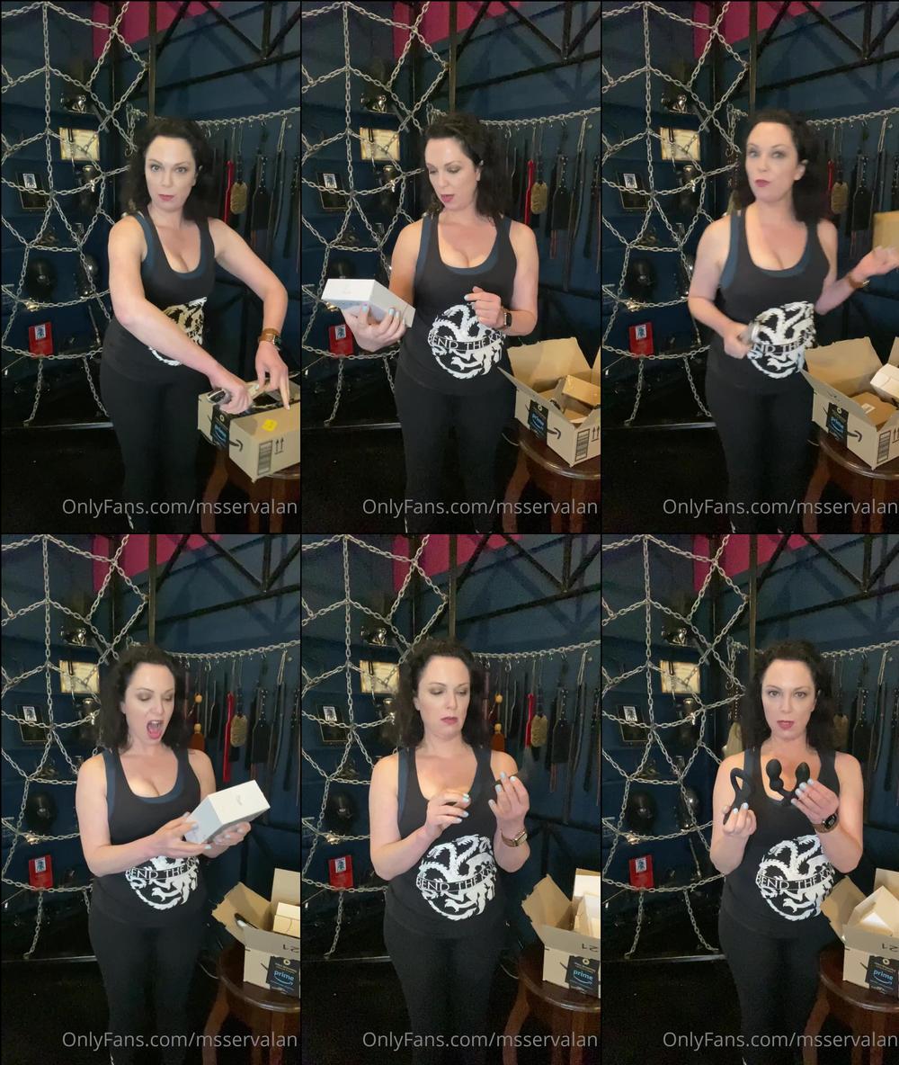 msservalan 05 11 2021 2265996849 more new toys another fetish unboxing video showing off