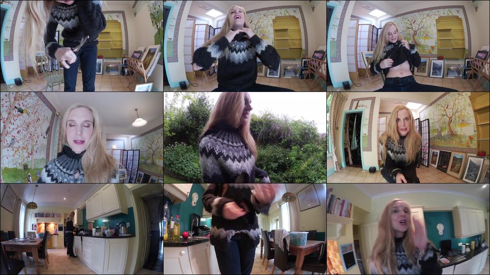Ariel Anderssen Destroying My Rollneck Sweater