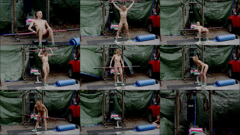First Ever Outdoors Nude Workout Video - June 10, 2022