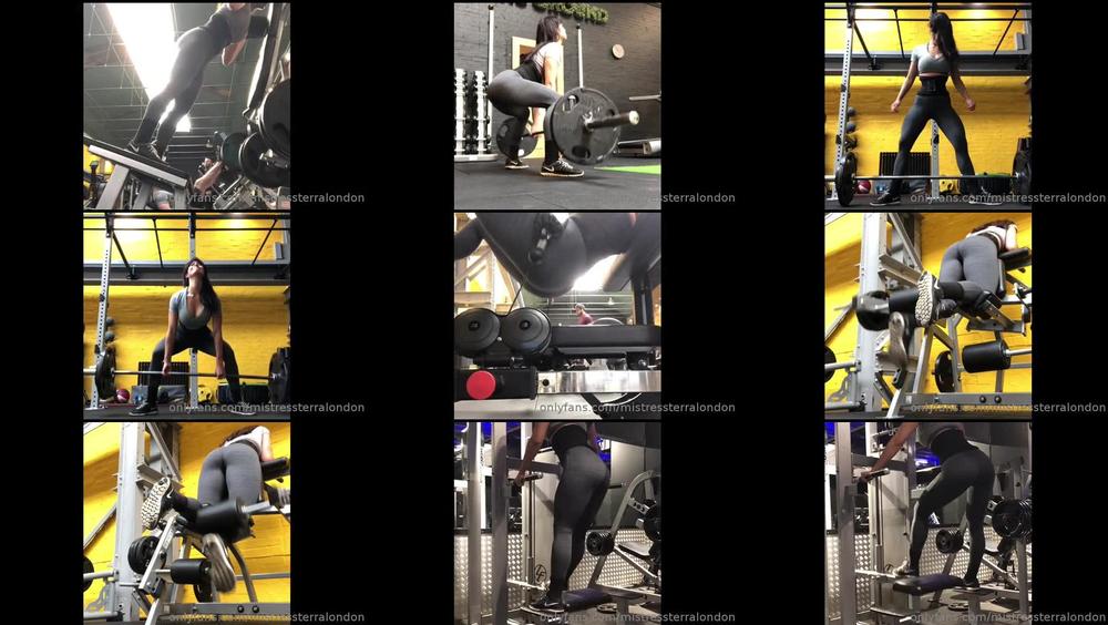 obeymistressterra 01 05 2019 30370755 my glutes and hams routine . what i