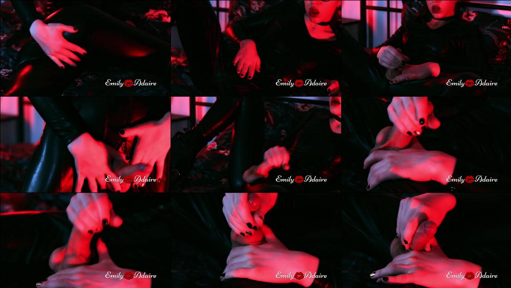 Second skin - leather - TS cums - March 19, 2021