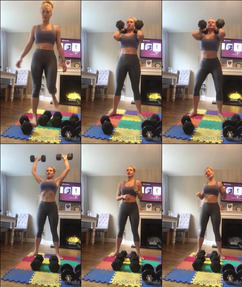 goddessdommelia 02 05 2020 276854562 thursdays work out pt 1
