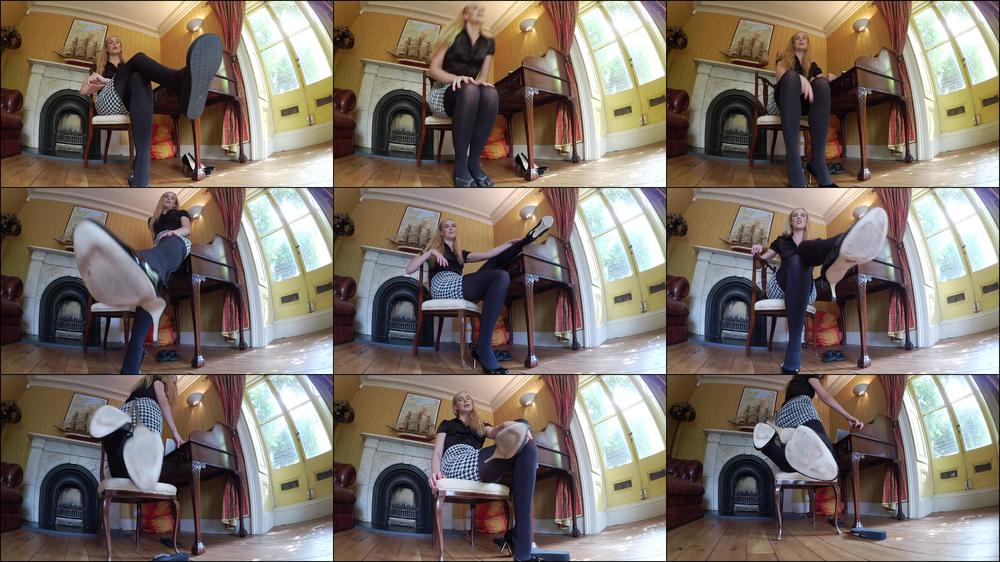 Ariel Anderssen Boss Made Slave To My Shoes