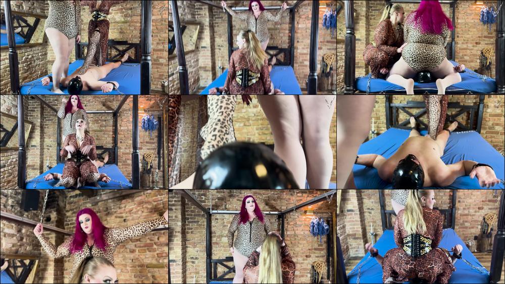 CatastroV - Two sadistic curvy Dommes facesitting