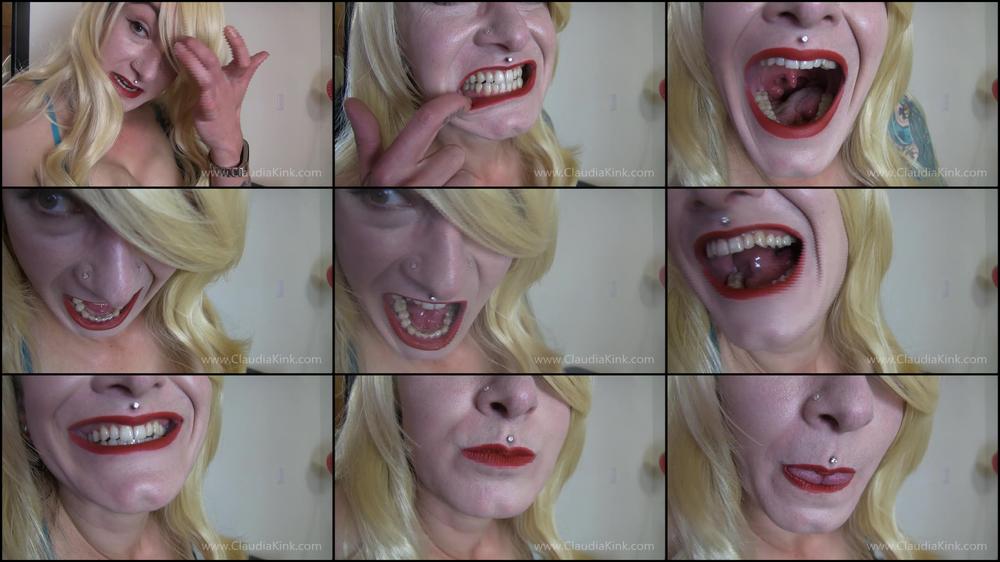 Blonde Hair, White Teeth, Red Lips - October 29, 2019