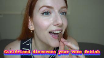 Girlfriend discovers your vore fetish (Evelyn Jade)