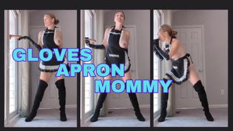Aproned Slut Mommy Gags on Your Cock (LinaBlackly)