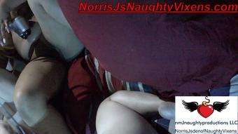 BJ while watching dildo fucking orgy (nmjnaughtyvixens)