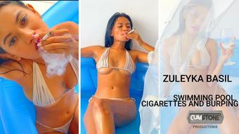 SWIMMING POOL CIGARETTES AND BURPING (zuleyka basil)