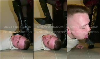 young goddess 31 12 2021 2315776197 on your knees slave lick my spit up lick the leftover off the floor (young-goddess)