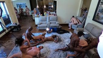 Bts Footage Of The Dallas Cowgirl Orgy (SweetVickie)