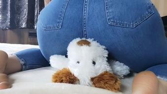 Humping in jeans for Jamey (JuliaCrown)