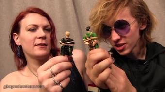 Elis & T-Girl Lycha Destroy Tiny Village (Ginary)