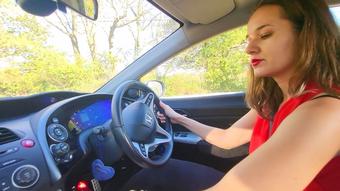 Under My Honda - I'll Drive Over You (Goddess Vanessa)
