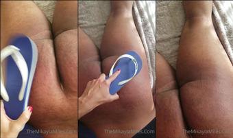 themikaylamiles 02 05 2020 277505308 Spanking that booty  mikaylamiles bighands bigbooty naughtyslaveboy badboy flipflops (themikaylamiles)