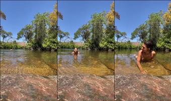 myspicygarden 442755799 sometimes i feel like bringing you along when i go skinny dipping it s such a special personal moment for me to connect with nature and myself  (myspicygarden)