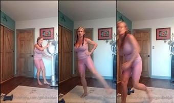 goldieblair 02 07 2021 2151495355 well goldieblair enjoying a good workout today hope 2 (goldieblair)