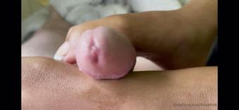 Close Up French Pedicure Footjob (Pink Foxx)