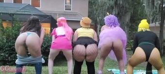 ggummii 04 01 2023 2728522534 Adventure Time Group Outside Tease (FREE VIDEO  ) Watch Princess Bubblegum (@GGummii), Lum (GGummii)