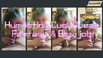 Humiliating CuckQuean Fantasy & Blowjob - Mar 16, 2023 (Zara Lee xox)
