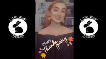 Bunny's Thanksgiving Special - Nov 25, 2021 (LittleBunnyB)