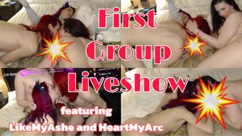First Group Liveshow Featuring LikeMyAshe and HeartMyArc (Miss Malorie Switch)