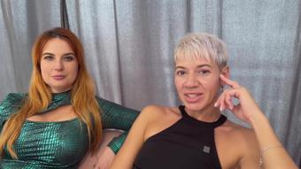 Polish Mistress clips - Weronika And Ruslana From Ukraine Discovers Foot Fetish - English And Russian Language - Uhd 3840X2160 - 4K (Polish Mistress clips)