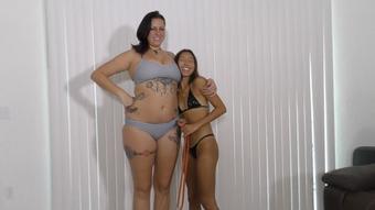 Vanessa & Krystal: Size Comparison (Alexis Rain)