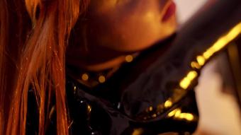 Mistress Plays With Her Latex Pet (MissEllieMouse)