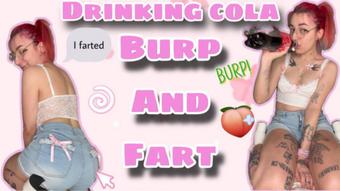 FARTING AND BURPING AFTER COKE (cutielanalova)