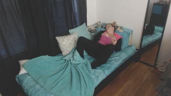 Peek on me masturbating to Porn (clubdinasky)