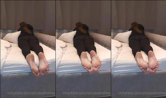 elizabethsfeet 02 05 2020 277419953 a cool little video of my soles while i m laying on my bed (elizabethsfeet)