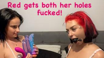 TIFFANY DOUBLE PENETRATES RED (Tiffanybabe01)