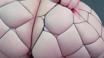 haleyquinnla 04 05 2022 2444559964 ã     MAY THE FOURTH BE WITH YOU    ã  here's some fishnet ripping and hole spreadin (haleyquinnla)
