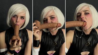 Jack The Ripper - Dildo Sucking - FGO Co - Nov 11, 2022 (Lil cosplay slut)