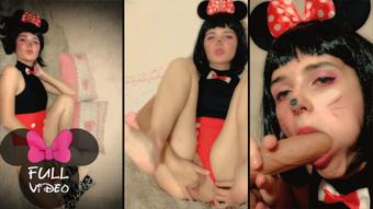 MinnieMouse Cosplay Fingering Fisting DP - Nov 19, 2019 (Lil cosplay slut)