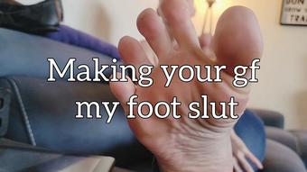 Making your gf my foot slut - Oct 27, 2021 (Lanalocks)