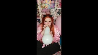 Ginger BBW Blows Balloons - March 23, 2022 (GothAmber)