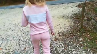 Kinkyporncpl Public Outdoor Pantsing (KinkyPornCpl)